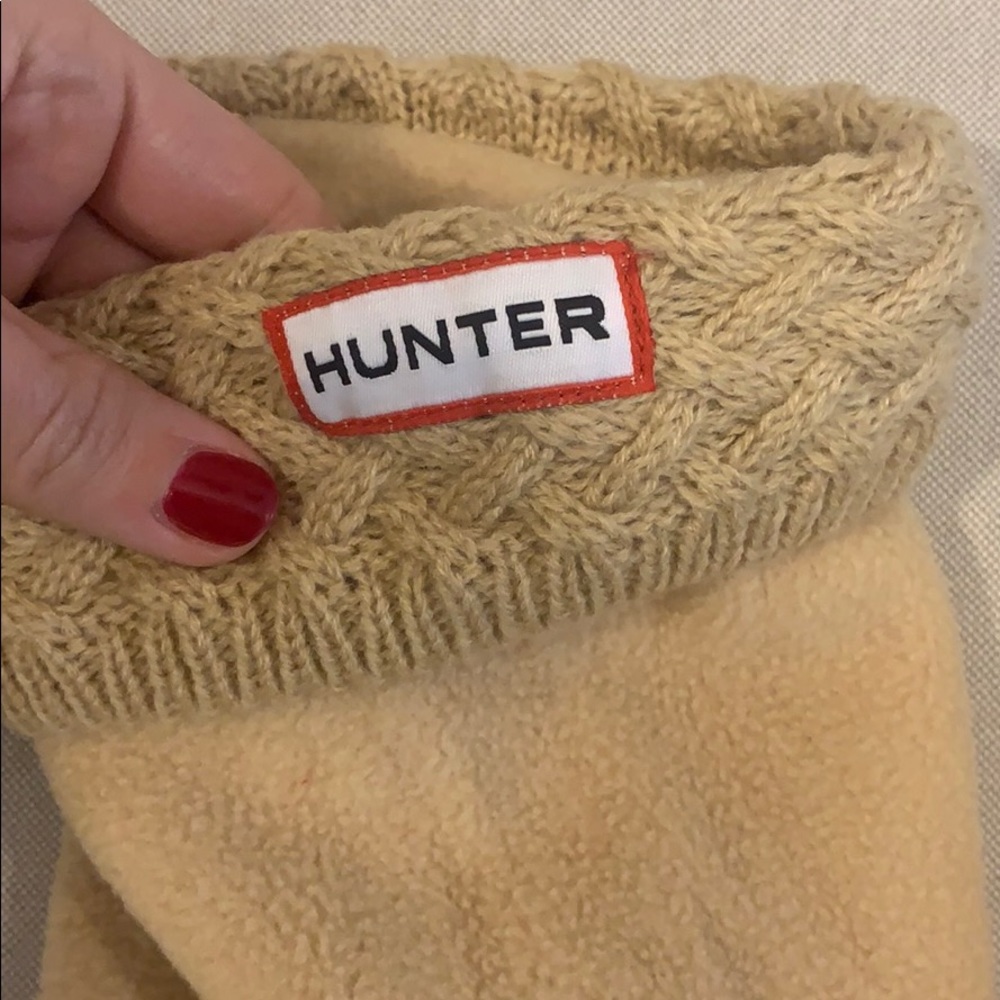 Hunter Knit Boot Socks Tall Large 8-10 shoe